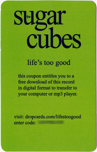 Sugarcubes, The - Life's Too Good, Pop, Rock, Indie Rock, 2015 - One Little Indian, UK, Vinyl 1x LP, Reissue, Special Edition