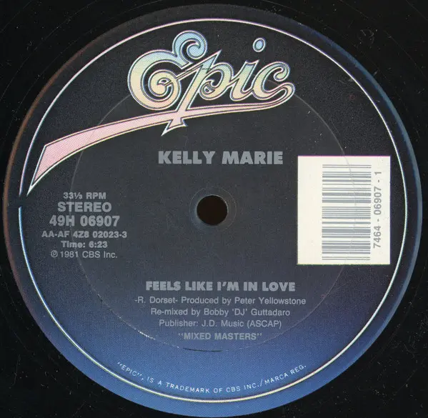 Album cover for Lovergirl / Feels Like I'm In Love by Teena Marie / Kelly Marie