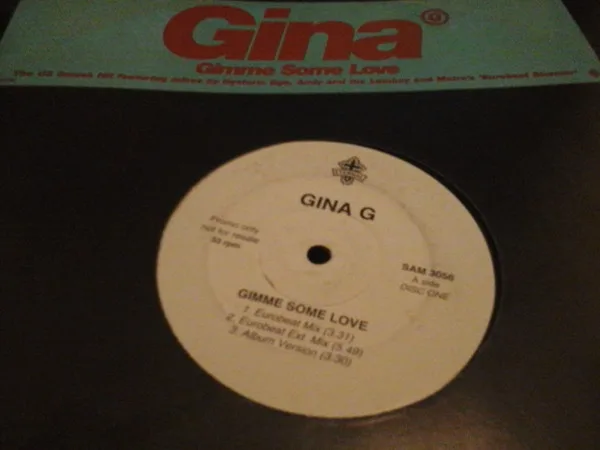 Album cover for Gimme Some Love by Gina G