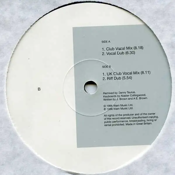 Jocelyn Brown - Somebody Else's Guy, Electronic, House, 1996 - Sleeping Lions, UK, Vinyl 2x 12"