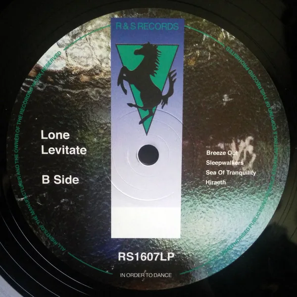 Album cover for Levitate by Lone (2)