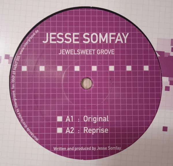 Album cover for Jewelsweet Grove by Jesse Somfay