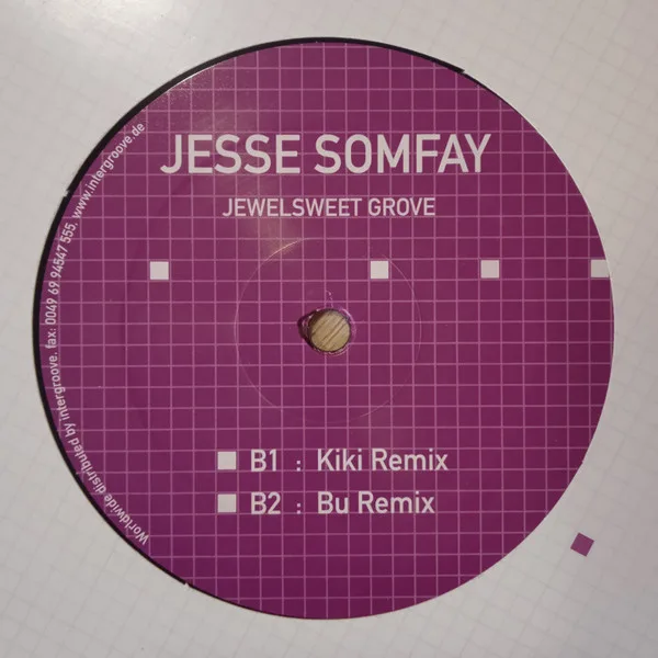 Album cover for Jewelsweet Grove by Jesse Somfay