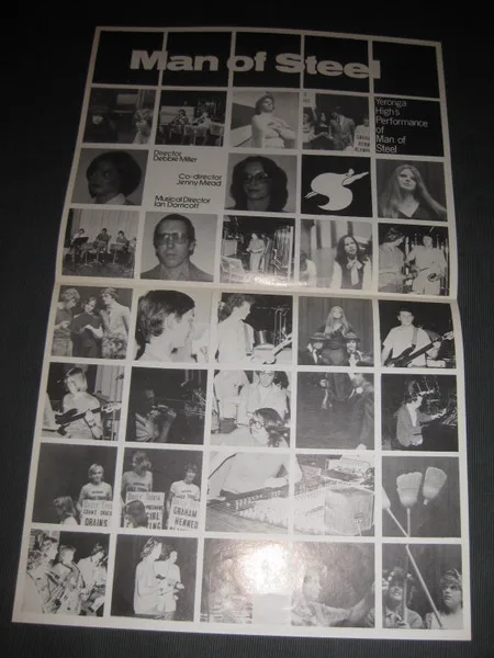 Album cover for Man Of Steel by Students Of Yeronga State High, The