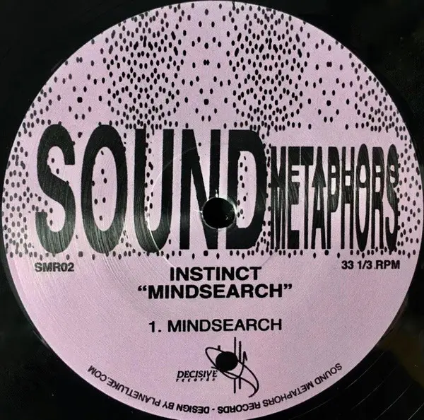 Instinct (2) - Mindsearch, Electronic, Deep House, Techno, 2017 - Decisive Records, Sound Metaphors Records, Germany, Vinyl 1