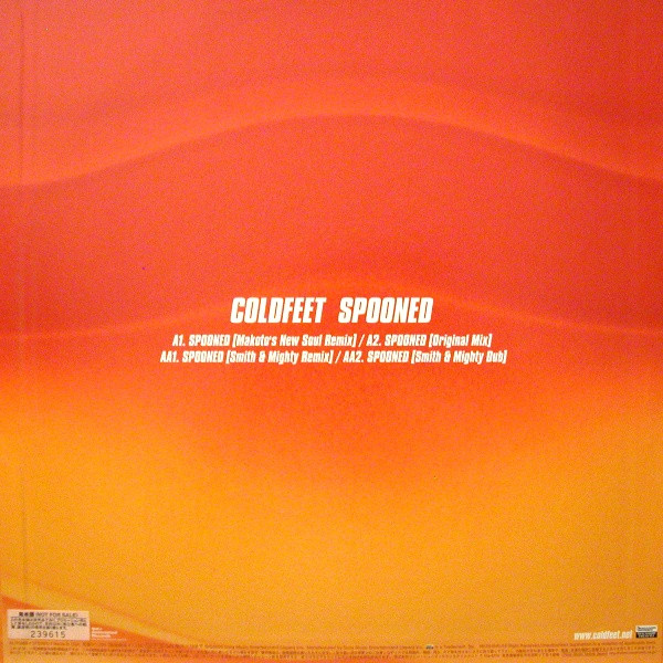 Coldfeet - Spooned, Electronic, Breakbeat, Drum n Bass, Future Jazz, 2000 - Brickwall Records, Japan, Vinyl 1x 12", 33 ⅓ RPM