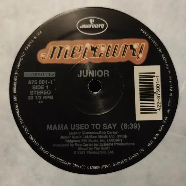 Mama Used To Say / Too Late