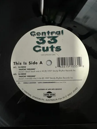 Album cover for Central Cuts 33 by Various