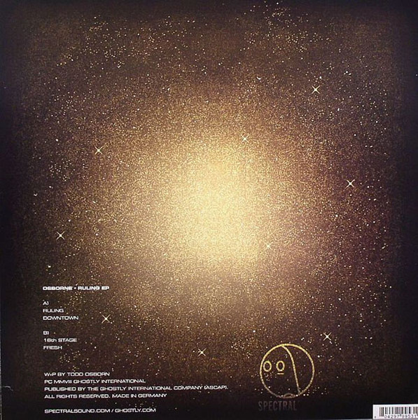 Osborne - Ruling EP, Electronic, Deep House, House, Minimal, Techno, 2008 - Spectral Sound, US, Vinyl 1x 12", EP, 33 ⅓ RPM