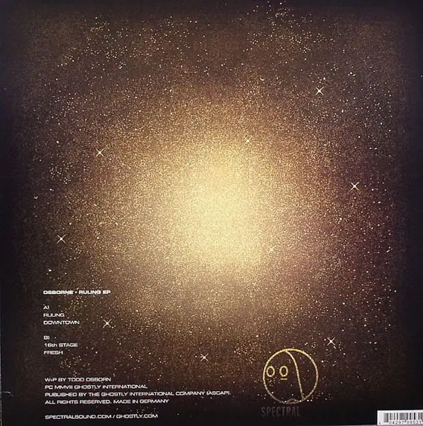 Osborne - Ruling EP, Electronic, Deep House, House, Minimal, Techno, 2008 - Spectral Sound, US, Vinyl 1x 12", EP, 33 ⅓ RPM
