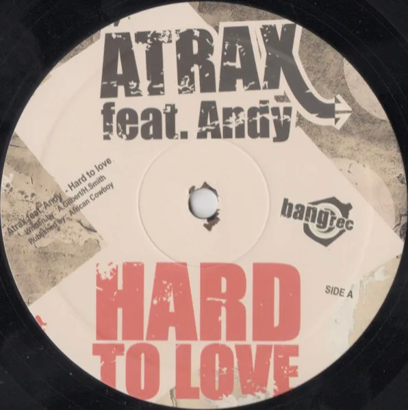 Album cover for Hard To Love by Atrax feat. Andy Gilbert