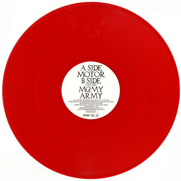 SebastiAn (6) - Motor, Electronic, Breakbeat, Electro, 2008 - Because Music, Ed Banger Records, France, Vinyl 1x 12", 45 RPM 