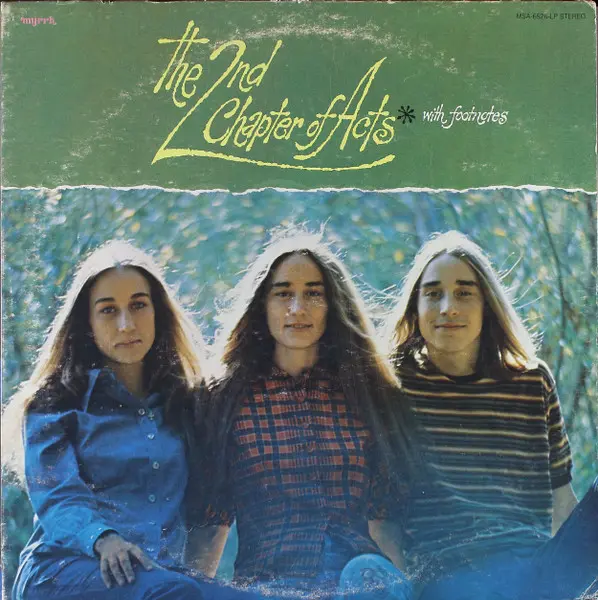 2nd Chapter Of Acts - With Footnotes, Folk, World, & Country, Pop, Rock, Folk Rock, Gospel, Pop Rock, Soft Rock, 1974 - Myrrh