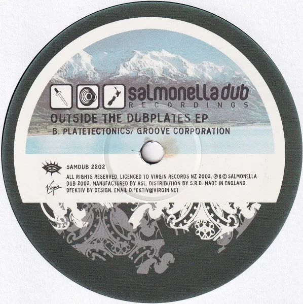 Album cover for Outside The Dubplates EP by Salmonella Dub