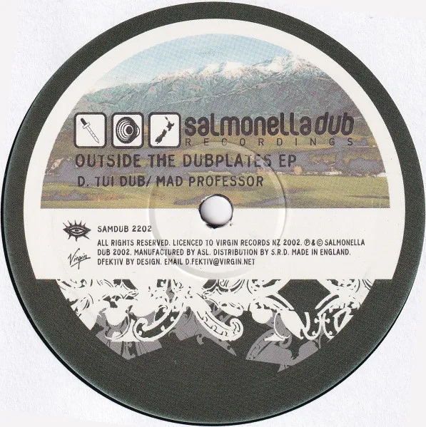 Album cover for Outside The Dubplates EP by Salmonella Dub