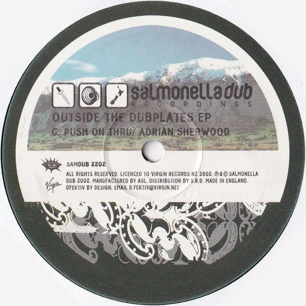 Album cover for Outside The Dubplates EP by Salmonella Dub