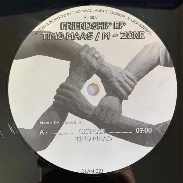 Album cover for Friendship EP by Timo Maas / M-Zone
