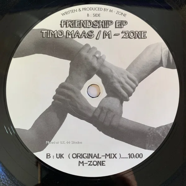 Album cover for Friendship EP by Timo Maas / M-Zone