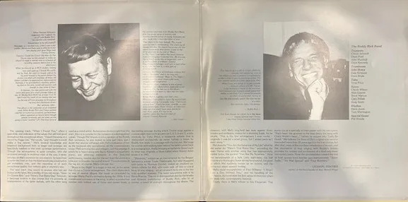 Album cover for Together Again-For The First Time by Mel Tormé & Buddy Rich