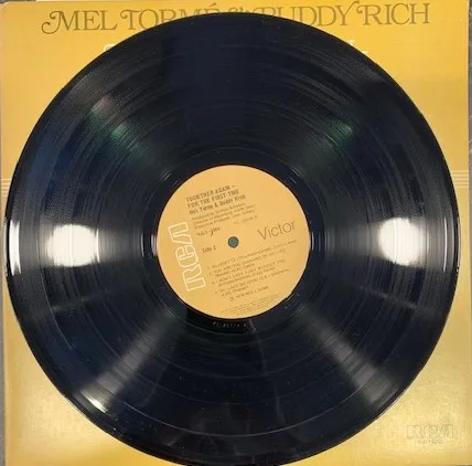 Album cover for Together Again-For The First Time by Mel Tormé & Buddy Rich