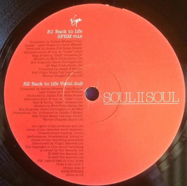 Album cover for Wish by Soul II Soul