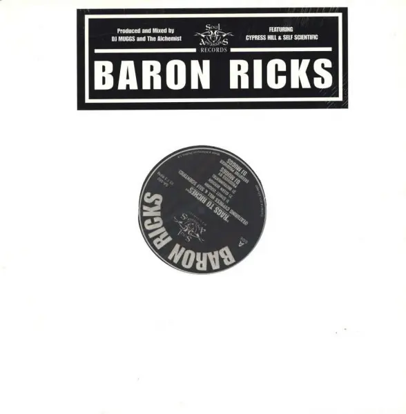Barron Ricks Featuring Cypress Hill & Self Scientific - Rags To Riches / Harlem River Drive, Hip Hop, 1998 - Soul Assassins R