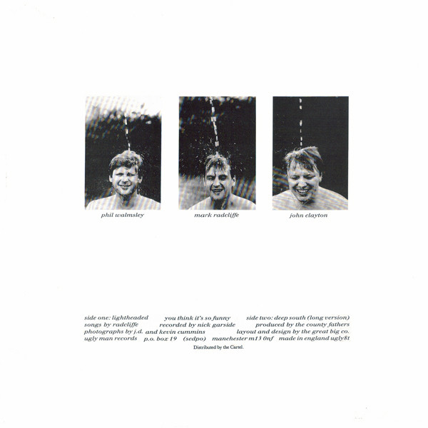 County Fathers, The - Lightheaded, Pop, Rock, Indie Pop, Indie Rock, 1988 - Ugly Man Records, UK, Vinyl 1x 12", 45 RPM, EP