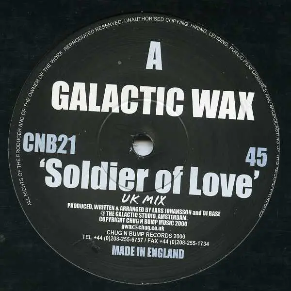 Soldier Of Love