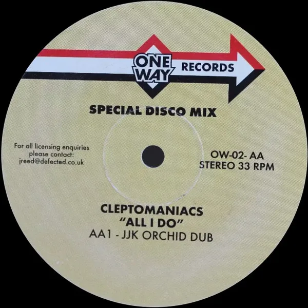 Album cover for All I Do by Cleptomaniacs Featuring Bryan Chambers