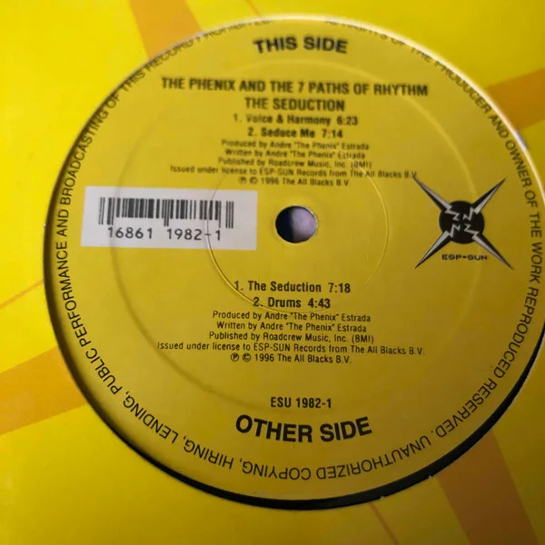 Album cover for The Seduction by Phenix And The 7 Paths Of Rhythm, The