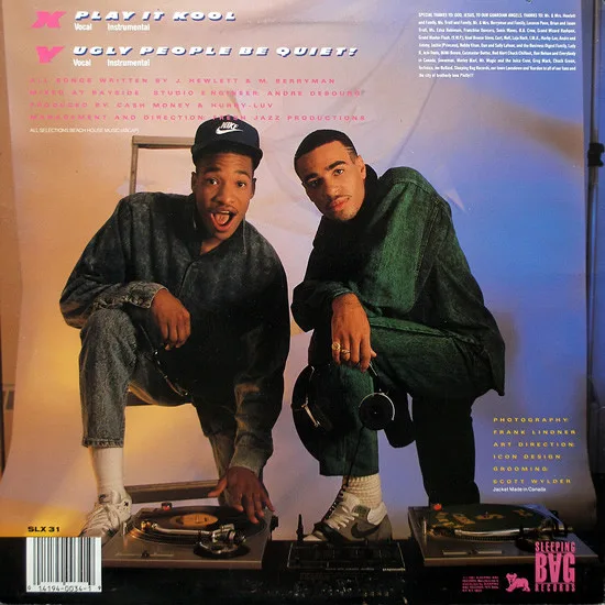 Album cover for Play It Kool / Ugly People Be Quiet by Cash Money & Marvelous