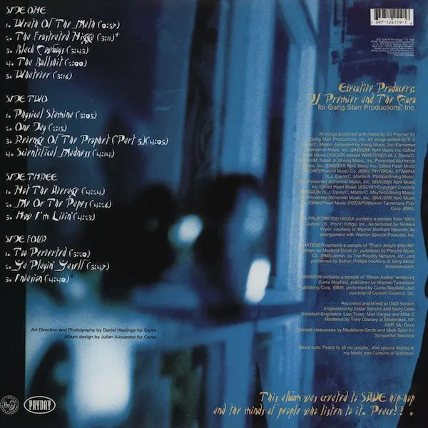 Jeru The Damaja - Wrath Of The Math, Hip Hop, Conscious, 1998 - FFRR, Payday, US, Vinyl 2x LP, Album, Reissue