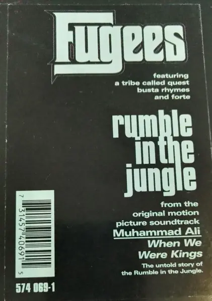 Fugees Featuring A Tribe Called Quest, Busta Rhymes And John Forte - Rumble In The Jungle, Hip Hop, 1996 - Mercury, Europe, V