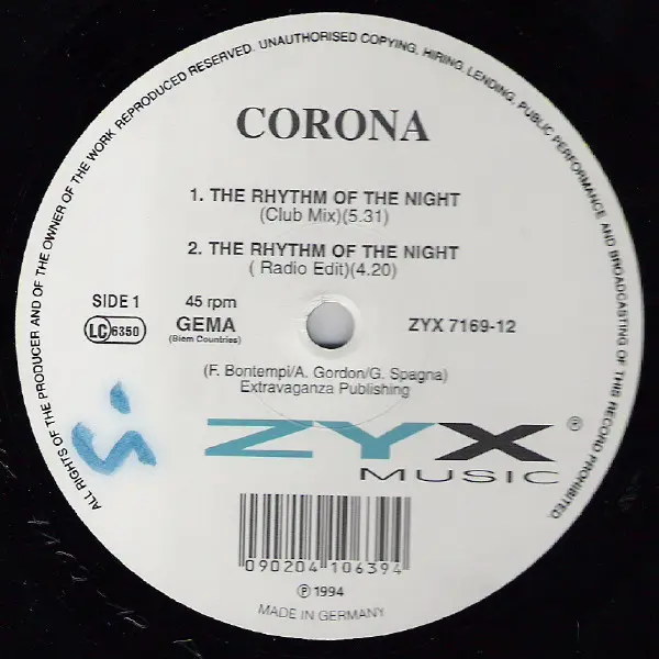 The Rhythm Of The Night