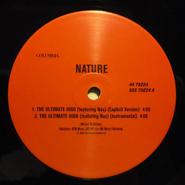 Album cover for The Ultimate High by Nature (4) Featuring Nas