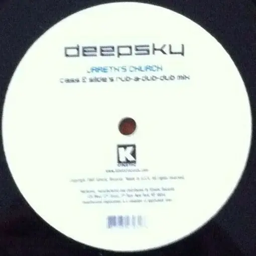 Deepsky - Jareth's Church, Electronic, Progressive House, Progressive Trance, Trance, 2001 - Kinetic Records, US, Vinyl 1x 12