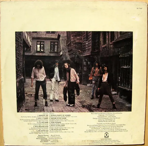 Heavy Metal Kids - Heavy Metal Kids - 1974 - Hard Rock - Atco Records - Vinyl 1x LP, Album, Stereo Richmond Pressing