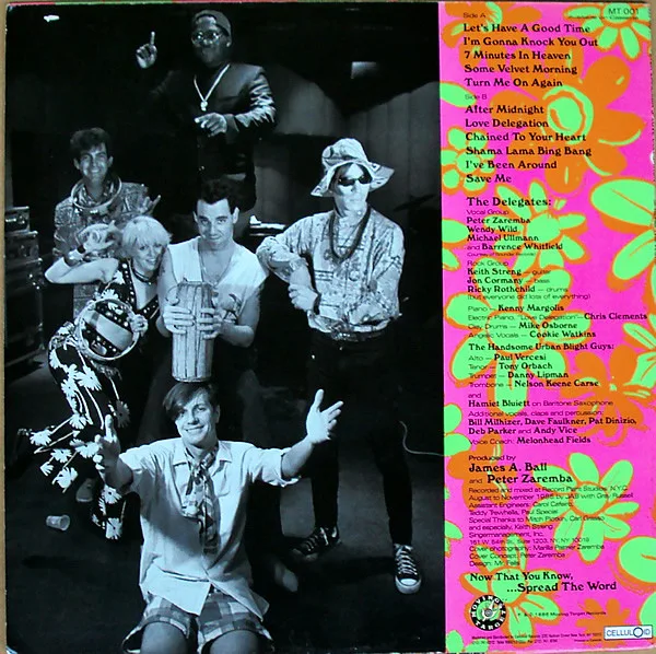 Album cover for Spread The Word by Peter Zaremba's Love Delegation