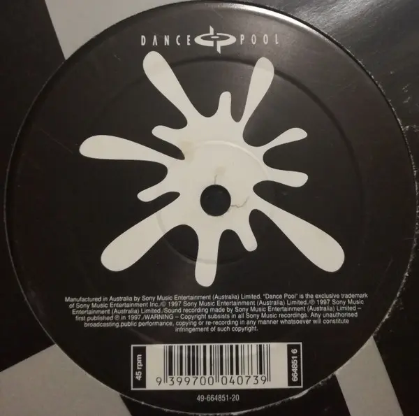 Lisa Maxwell - Rock Your Baby, Electronic, House, Synth-pop, 1997 - Dance Pool, Australia, Vinyl 1x 12"