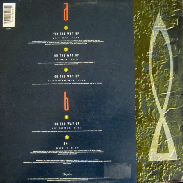 Album cover for On The Way Up by Elisa Fiorillo