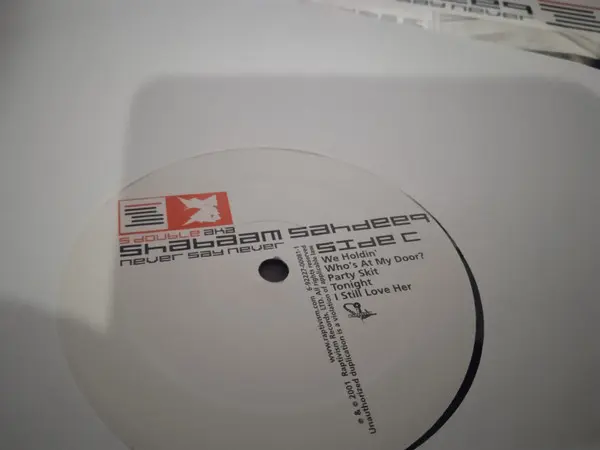 S-Dub (3) Aka Shabaam Sahdeeq - Never Say Never, Hip Hop, 2001 - Raptivism, US, Vinyl 2x LP, Album