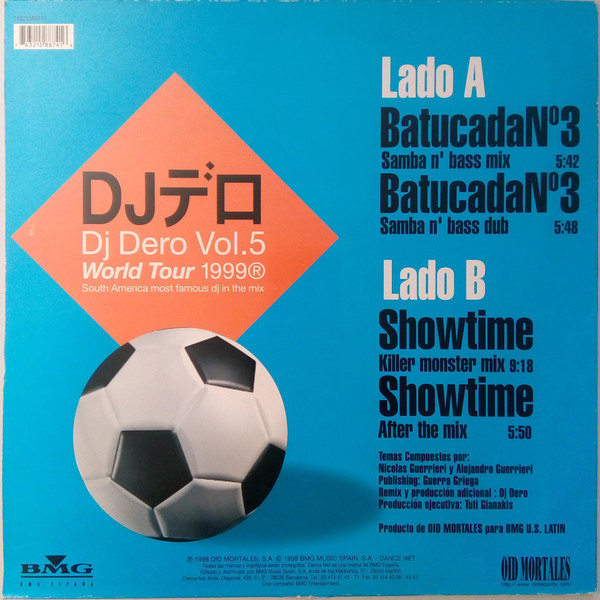 Album cover for Batucada No.3 / Showtime by DJ Dero
