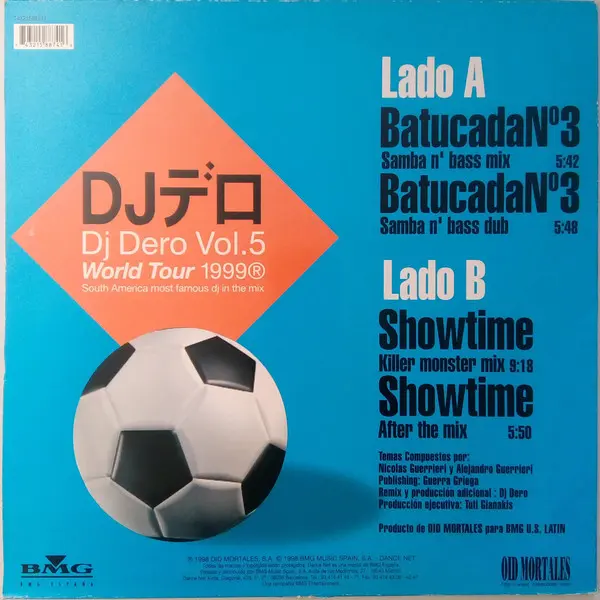 Album cover for Batucada No.3 / Showtime by DJ Dero