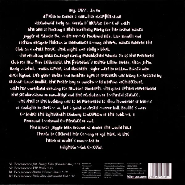 Album cover for Eeeeaaooww by Freeform Five