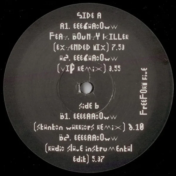 Album cover for Eeeeaaooww by Freeform Five