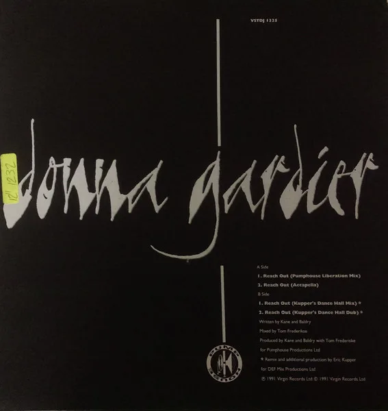Album cover for Reach Out by Donna Gardier