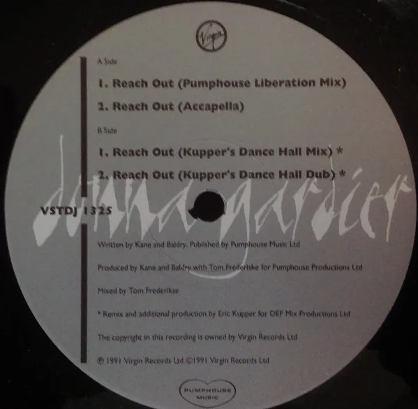 Album cover for Reach Out by Donna Gardier