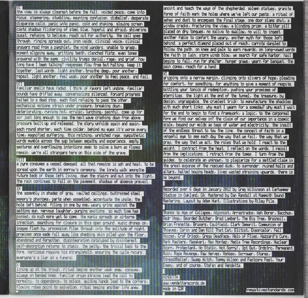 Album cover for VI.VII.VIII.IX.X.XI by Negative Standards