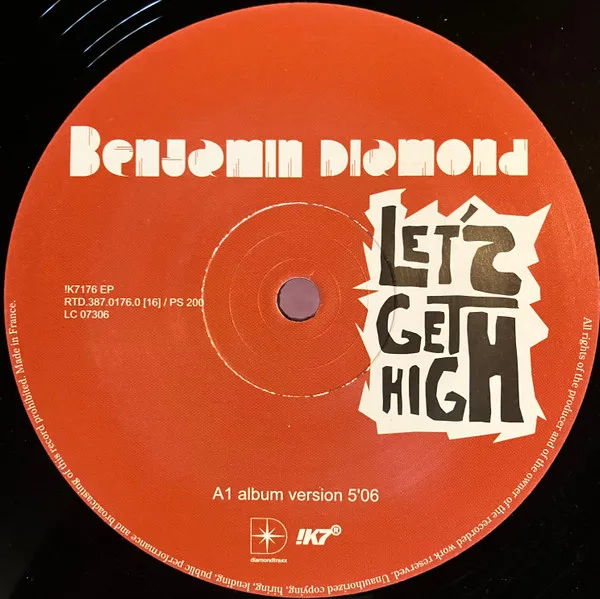 Album cover for Let's Get High by Benjamin Diamond