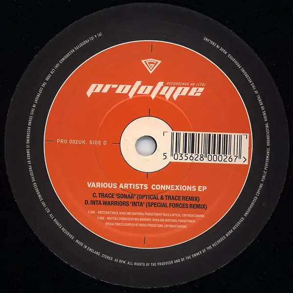 Various - Connexions EP, Electronic, Drum n Bass, 2000 - Prototype Recordings, UK, Vinyl 2x 12", 45 RPM, EP